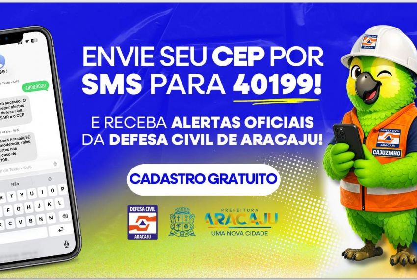 Aracaju lidera ranking de cadastros na Região Nordeste