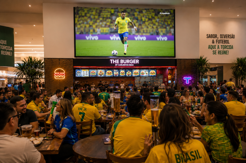 Aracaju Parque Shopping prepara evento para torcedores na Copa