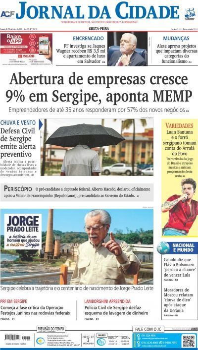 _nmCapa do JC de hoje - 19/06/2026