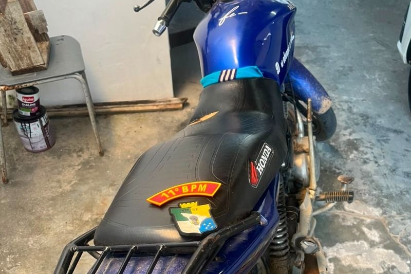 PM recupera motocicleta com restrição de roubo em Itabaianinha