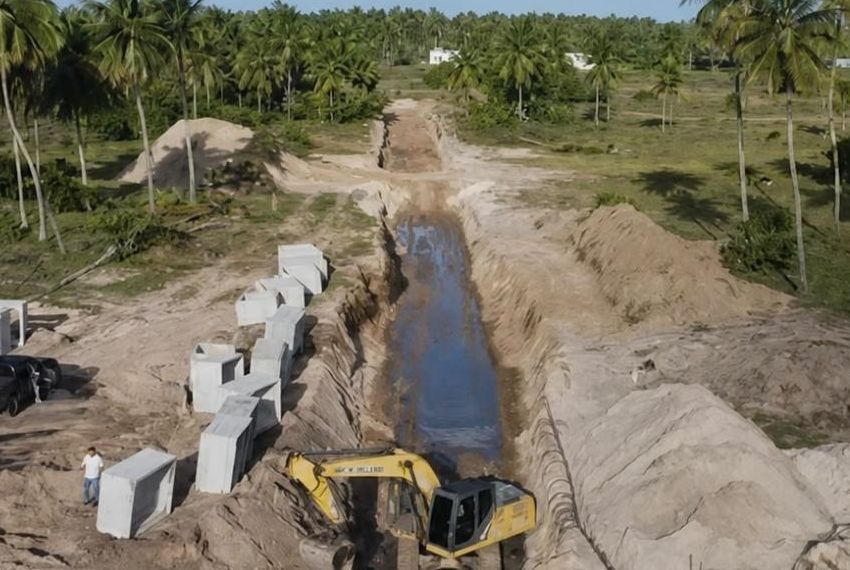 Obra de drenagem na Zona de Expansão supera 30%