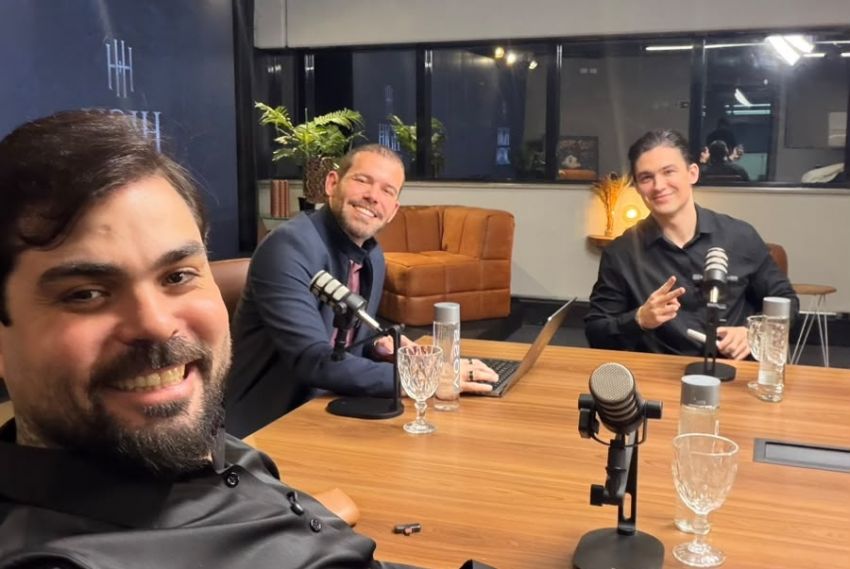 Novo podcast sobre carreira médica grava primeiro episódio em São Paulo com convidado de peso