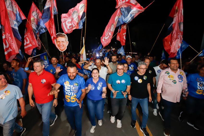 Tomar do Geru reúne lideranças em caminhada com Cláudio Mitidieri