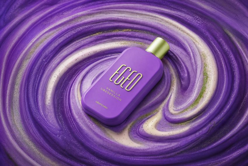 O Boticário apresenta a “baunilha roxa” em Egeo Vanilla Ubesession