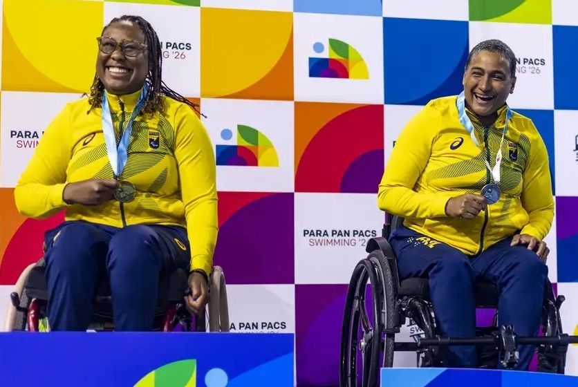 Parapan-Pacífico de natação: Brasil estreia com medalhas e recorde