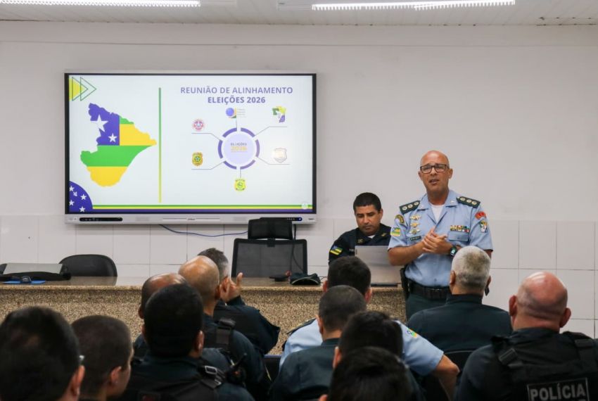 Eleições 2026: PMSE reúne oficiais para alinhar planejamento da segurança